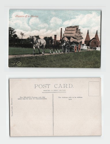 Postcard hoppers off to - postcard,