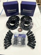 12mm / 15mm Black Bimecc Wheel Spacers + Bolts & Locks BMW F Series 2012-2019