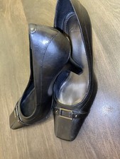 Ladies Clarks Black Leather
