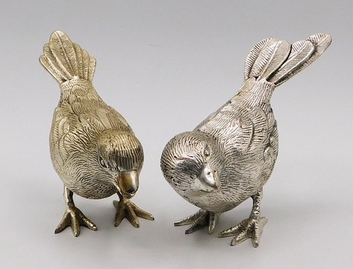 Pair vintage antique - pair, epns
