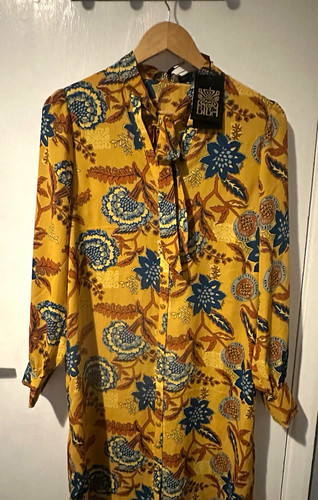 Biba floral tie neck - biba,