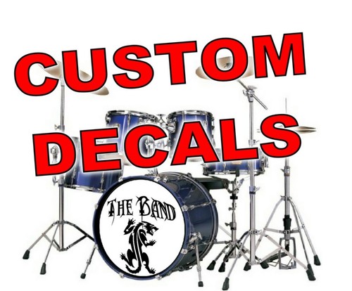 Custom personalised drumkit - personalised,