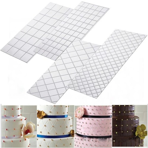 Clear cake fondant impression - clear,