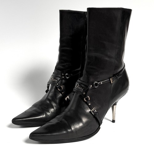 Dior ankle boots black - dior,