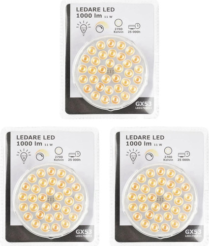 Ikea ledare gx53 - led, bulb