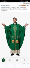 Catholic Chasuble with Clergy