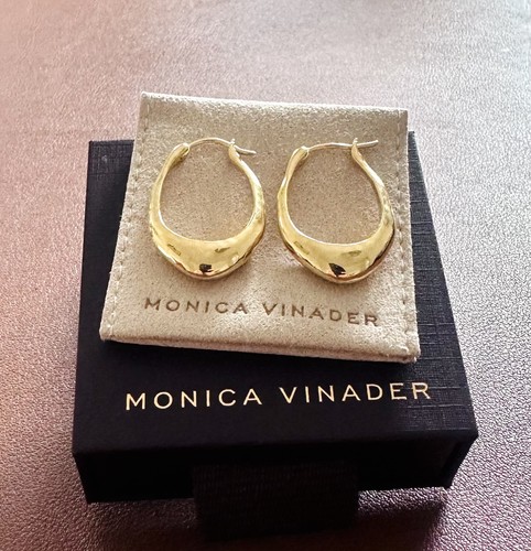 New monica vinader 18k gold - new,