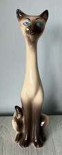 Vintage Long Neck Siamese Cat
