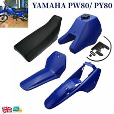 Plastic Kit Yamaha PW80 PY80 Body Set Fuel Tank Front Rear Mud Fender Seat Blue 
