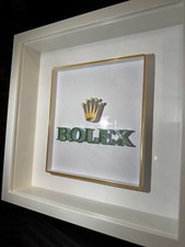 Iconic Rolex Logo Framed |