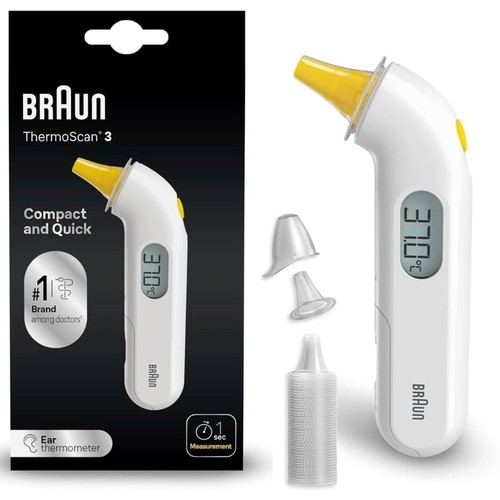 Braun thermoscan irt3030 ear - thermoscan, 3