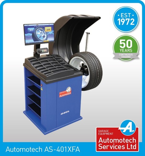 Fully automatic wheel balancer - automatic,