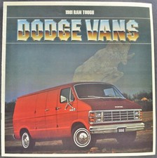 1981 Dodge Van Truck Brochure Ram Van B-150 250 350 Excellent Original 81