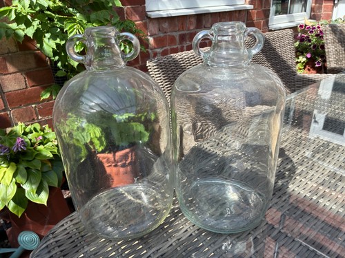 Demijohn bottles clear for - bottles, 2