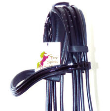 FSS ANATOMICAL Headpiece Poll Guard Shaped Padded Comfort Crown ROLLED BRIDLE