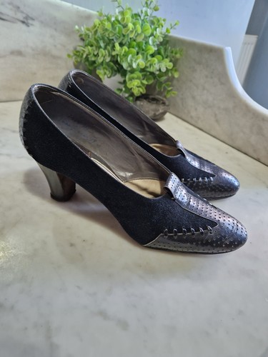 1920s ladies shoes - ladies, antique