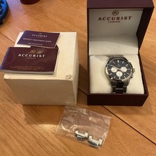 Accurist Mens S/ Steel Quartz
