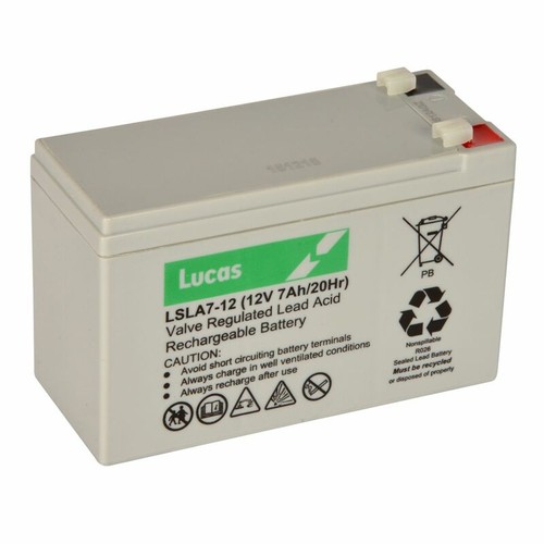 Lucas 12v 7ah - lucas,