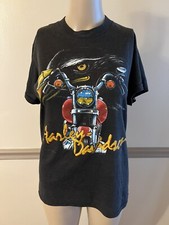Vintage 1986 Harley-Davidson T Shirt Pre 3D Funwear Inc Bowman
