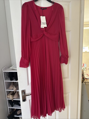 Red maxi dress zara new - dress, with
