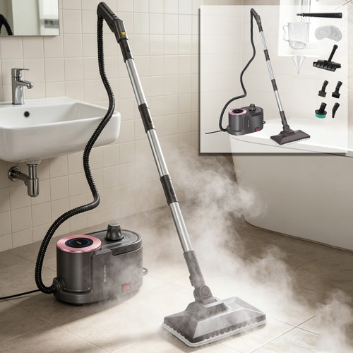 Electric steam mop - steam, handheld