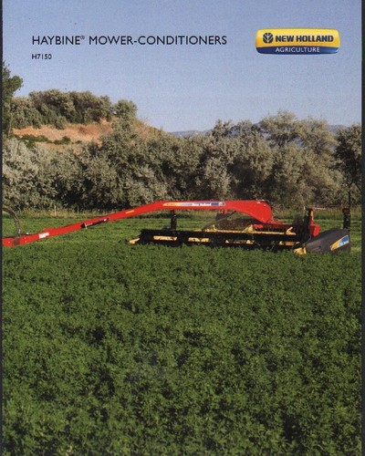 New holland h7150 - holland, "haybine"