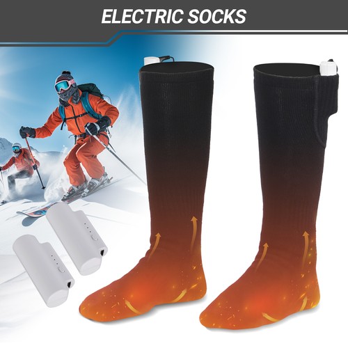 Electric heated socks - electric,