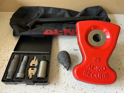 Alko caravan wheel lock kit - caravan,