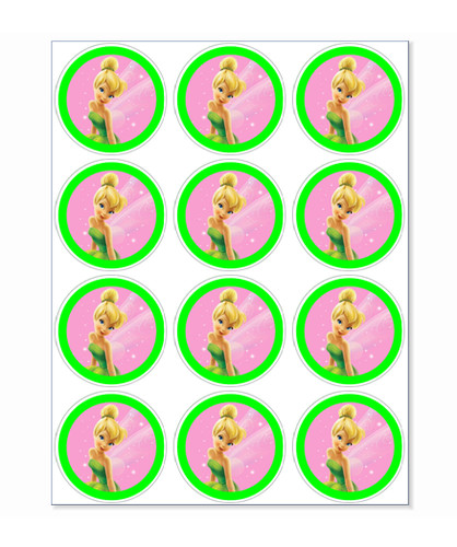 Pre cut edible tinkerbell - pre-cut,