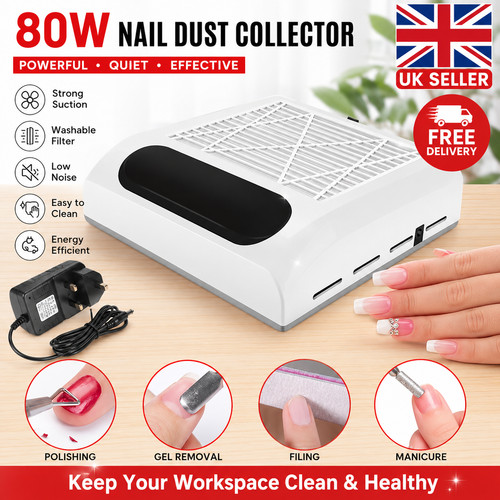 80w nail dust collector - 80w,