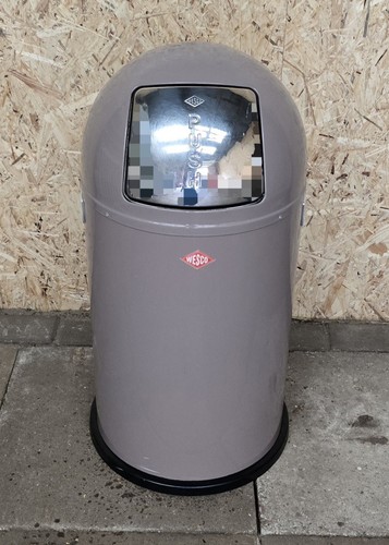 Wesco pushboy dustbin - wesco,