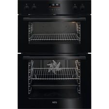 AEG DCE531160B 6000 Series Built-In SurroundCook Double Oven in Black 39485