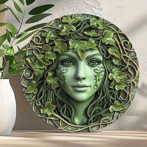 Green man lady - lady, spirit