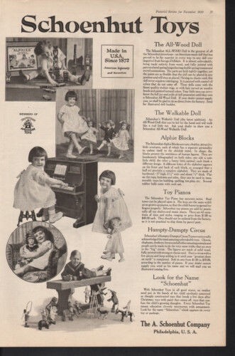 1920 schoenhut toy piano - schoenhut,