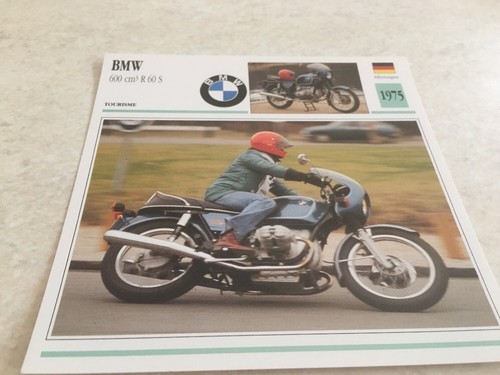 Bmw 600 r60s motorcycle - 600, card
