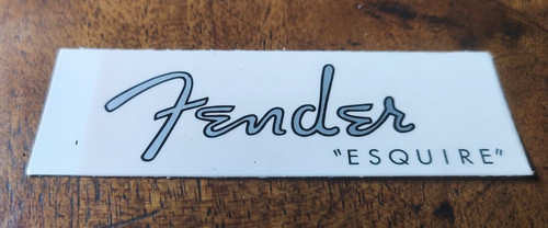 Fender esquire headstock logo - fender,