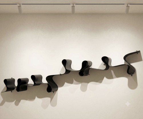 Pair kartell shelves - pair,