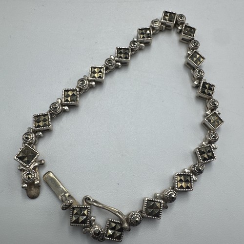 Marcasite sterling silver - marcasite,