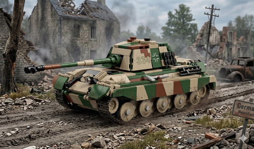King tiger ww2 - tiger,