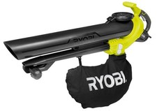 Ryobi RBV3000CESV Leaf Vacuum Electric Leaf Vacuum Leaf Chopper Leaf Blower 375km/h