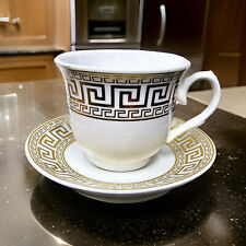 12 Pcs Porcelain Greek Design
