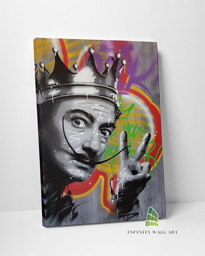 Peace salvador dali canvas - canvas, art