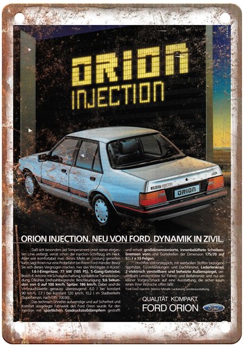 Vintage 1984 ford orion - 1984,