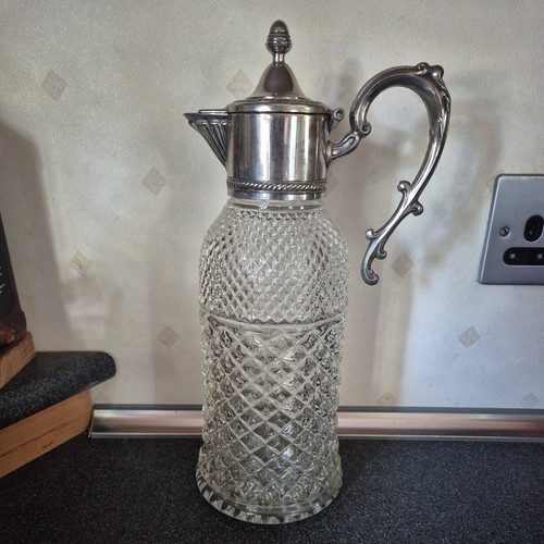 Antique vintage glass and - glass,