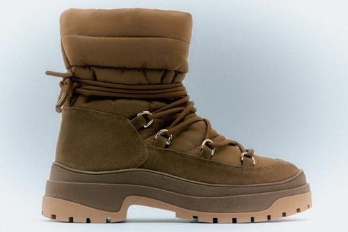 Zara quilted ankle boots - quilted, uk