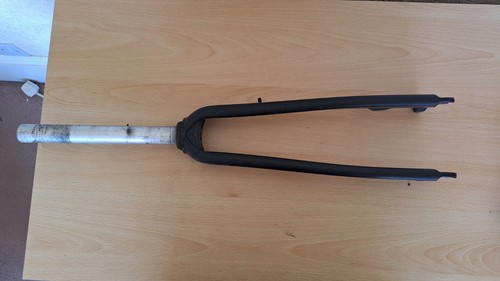 Carbon bicycle front forks - carbon,