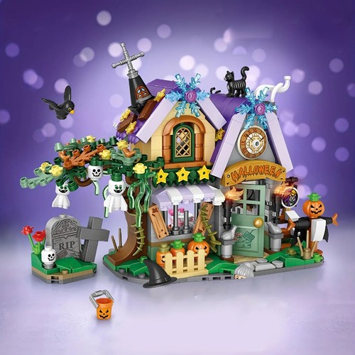 New haunted house halloween - new,