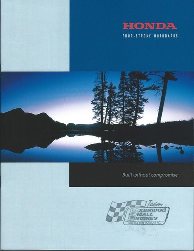 Boat motor brochure - motor,