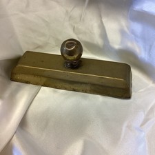 Vintage Ink Blotter? Brass 