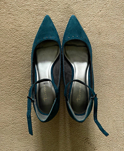 Tamaris green suede - tamaris,